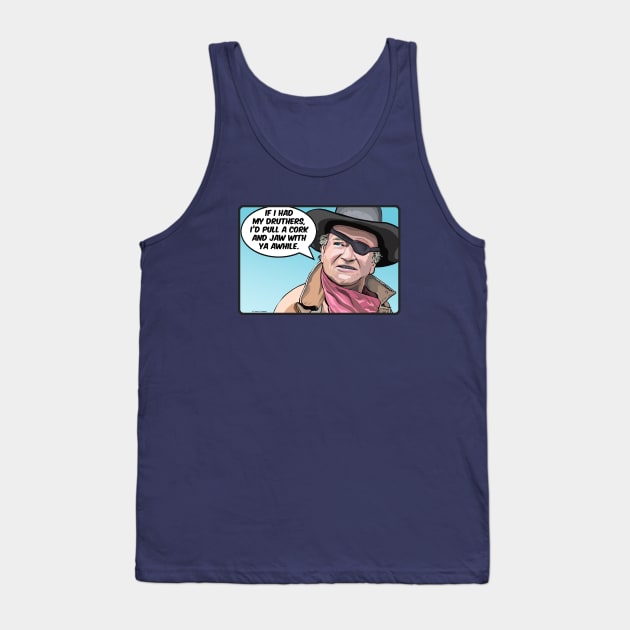 Pull A Cork Tank Top by FanboyMuseum